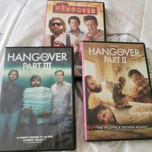 The Hangover Collection 1, 2, & 3 DVD's